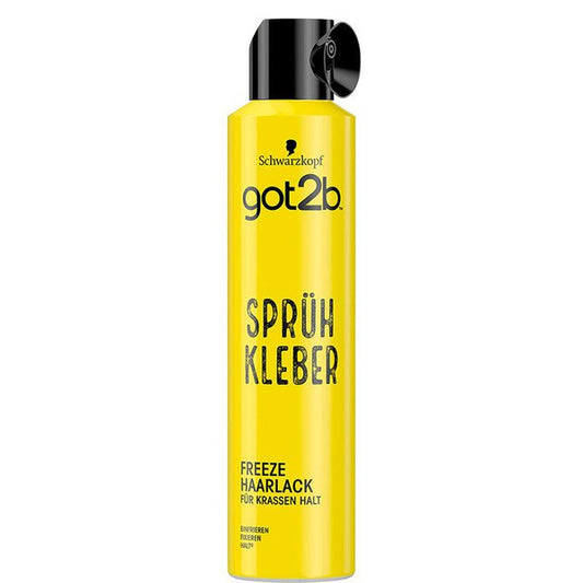 Schwarzkopf got2b Sprüh Kleber Freeze Haarlack 300ml | gtworld.be 