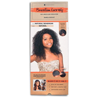 Sensationnel Bare&Natural Natural Bohemian Wig Human Hair