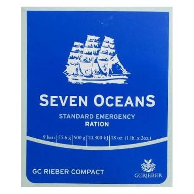 Seven Oceans Health & Beauty Seven Oceans Standard Emergency Ration Food Biscuit