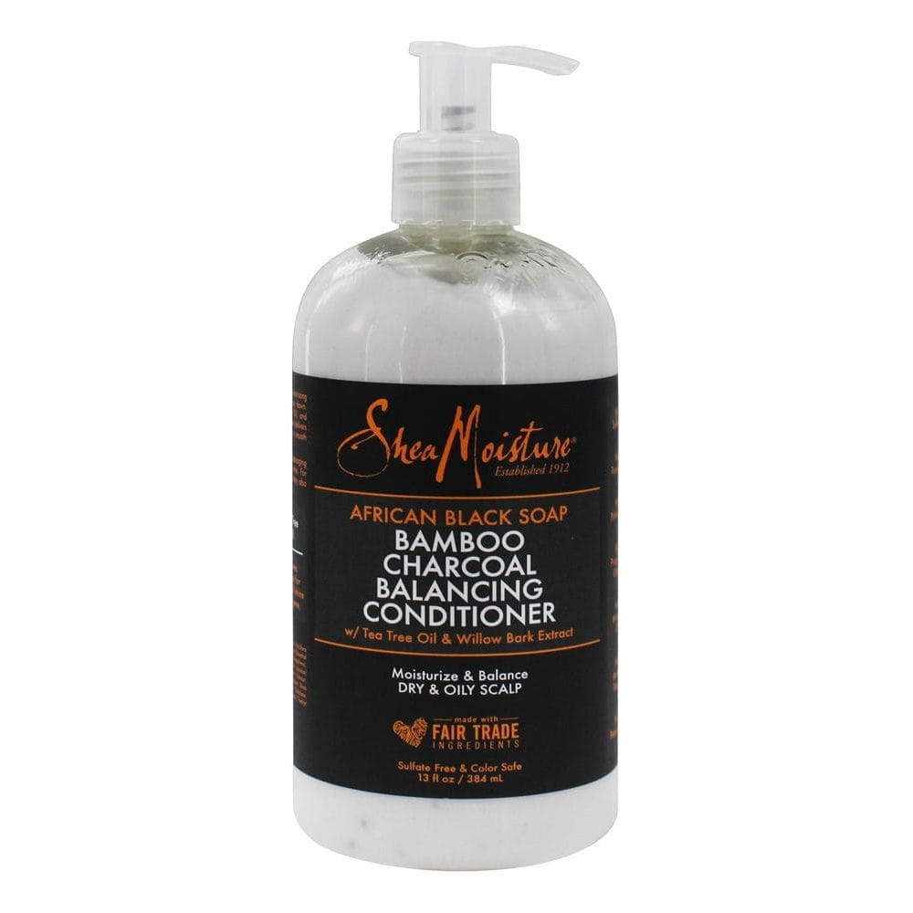 Shea Moisture Health & Beauty Shea Moisture African Black Soap Bamboo Charcoal Conditioner 384ml