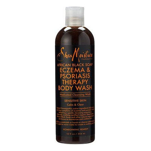 Shea Moisture Health & Beauty Shea Moisture African Black Soap Eczema & Psoriasis Therapy Body Wash 354ml