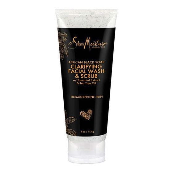 Shea Moisture Health & Beauty Shea Moisture African Black Soap Prob Gesichtswaschpeeling 118ml