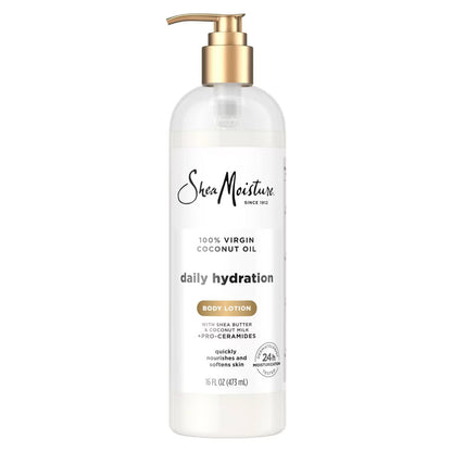 Shea Moisture Health & Beauty Shea Moisture - Lotion corporelle hydratante quotidienne 100% noix de coco vierge16oz
