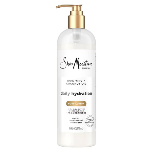Shea Moisture Health & Beauty Shea Moisture - Lotion corporelle hydratante quotidienne 100% noix de coco vierge16oz