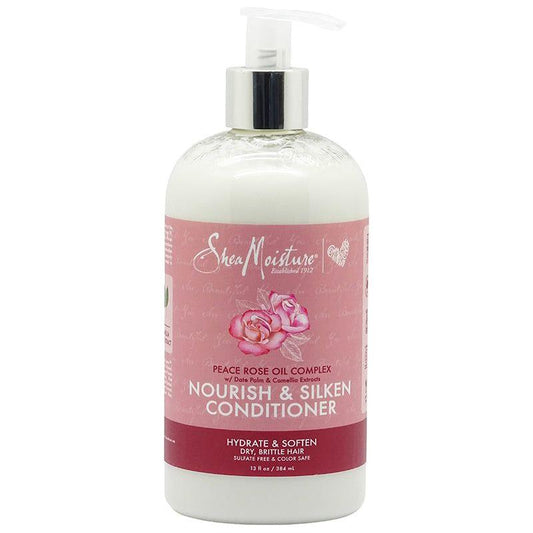 Shea Moisture Health & Beauty Shea Moisture Peace Rose Oil Complex Nourish & Silken Conditioner 384ml