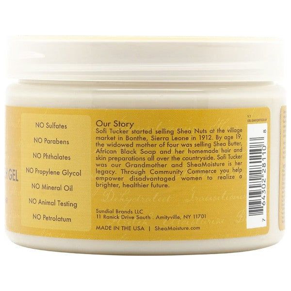 Shea Moisture Health & Beauty Shea Moisture RAW SHEA BUTTER HEATLESS CURL STRETCH GEL 340 g