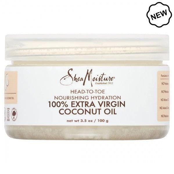 Shea Moisture 100% Extra Virgin Coconut Oil Head-to-Toe Hydration Moisturizer 3.5 oz | gtworld.be 