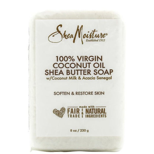 Shea Moisture 100% Virgin Coconut Oil Shea Butter Soap 230g | gtworld.be 