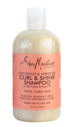 Shea Moisture Shea Moisture Coconut & Hibiscus Curl and Shine Shampoo 384ml