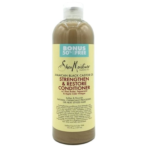 Shea Moisture Shea Moisture Jamaican Black Castor Oil Strengthen & Restore Conditioner [BONUS 50% FREE] 577 ml