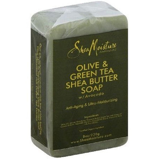 Shea Moisture Olive & Green Tea Soap 230g | gtworld.be 