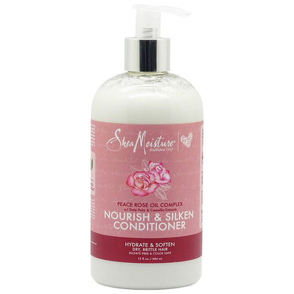 Shea Moisture Shea Moisture Peace Rose Oil Complex Nourish & Silken Conditioner 384ml