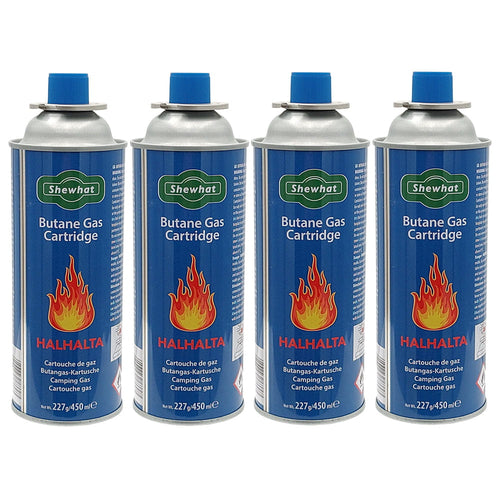 Shewhat Health & Beauty Dreamfix HalHalta Butane Gas Cartridge 4 pcs Pack x 220g