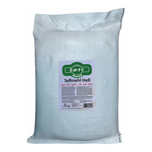 Shewhat Health & Beauty Food Teffmehl (White) ET 5kg