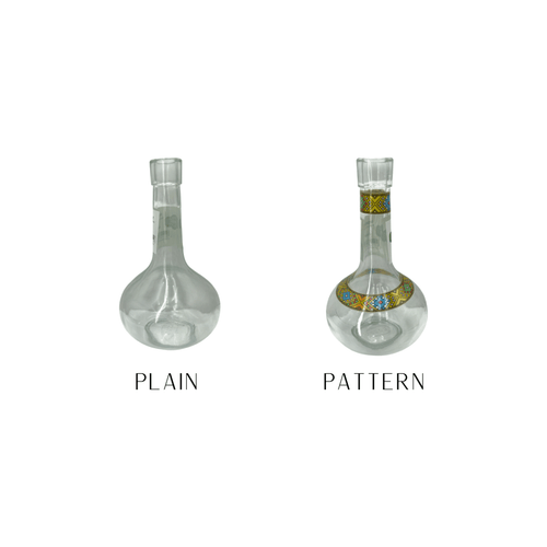 Shewhat Health & Beauty Shewhat Berele glass pot 400ml Plain\Pattern