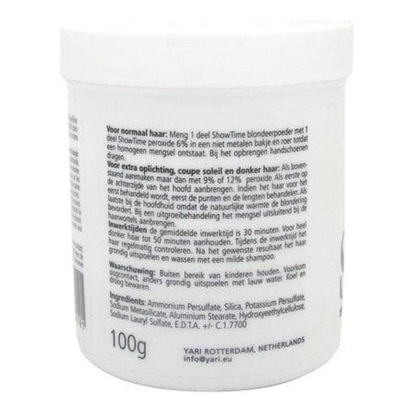 ShowTime Health & Beauty ShowTime Ultra Light Peroxide Blonder Powder 100g