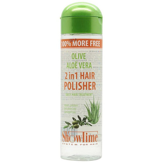 Show Time Olive Aloe Vera 2 in 1 Hair Polisher 250ml | gtworld.be 