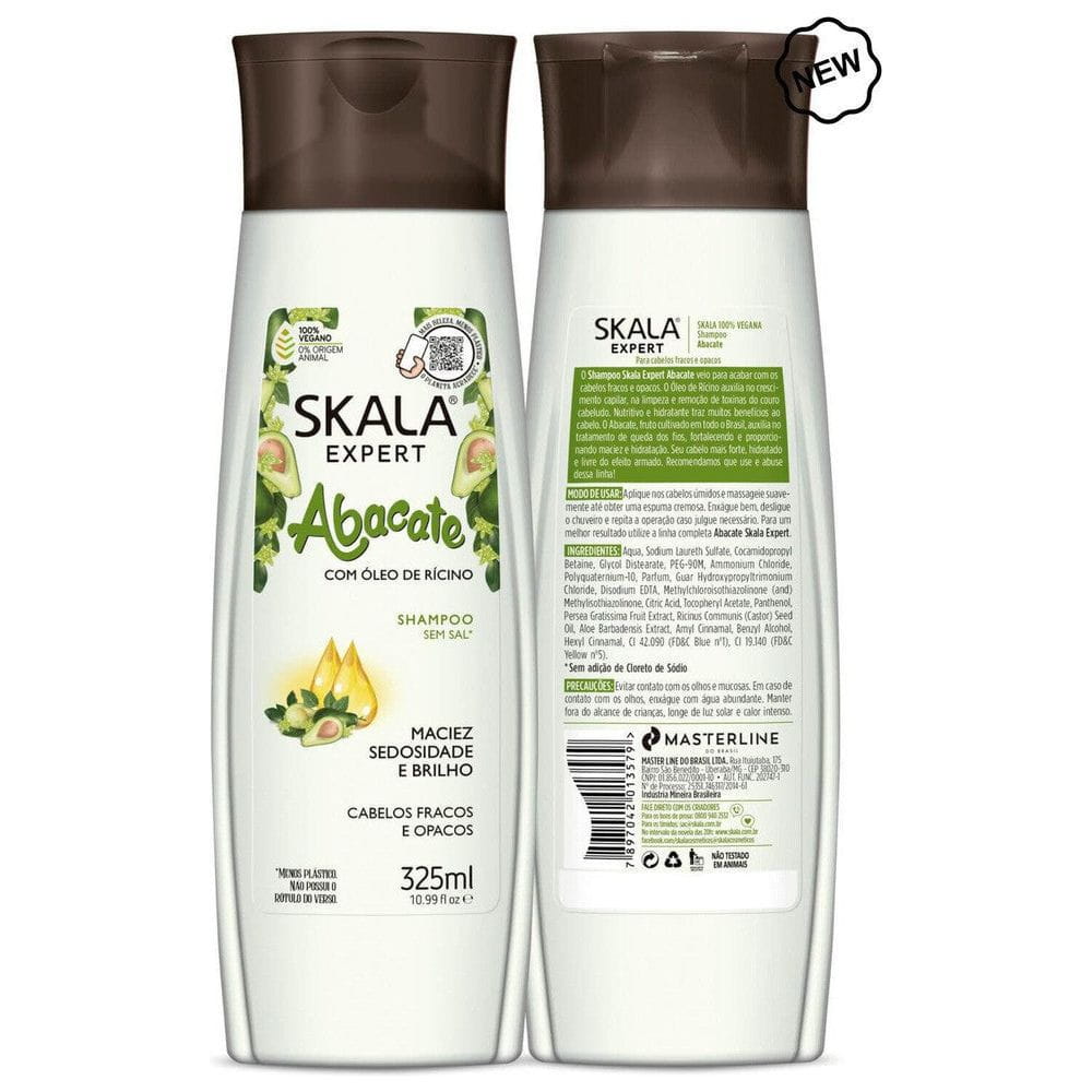 Skala Health & Beauty Skala Abacate Avocado Clarifying Shampoo 325ml