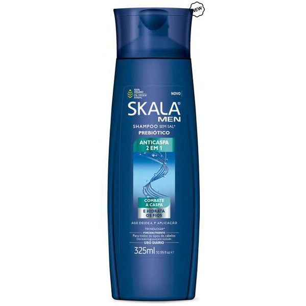 Skala Health & Beauty Skala Anticaspa Men Anti Dandruff Shampoo 2em1 325ml