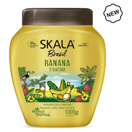 Skala Health & Beauty Skala Brasil Banana Conditioning Cream 1000g 2em1