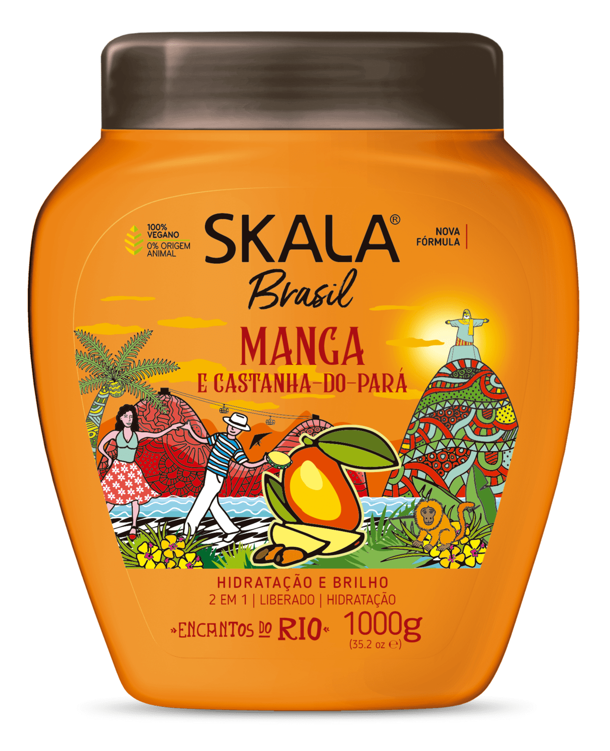 Skala Health & Beauty Skala Crema Acondicionadora Mango Y Nuez De Brasil 1000g