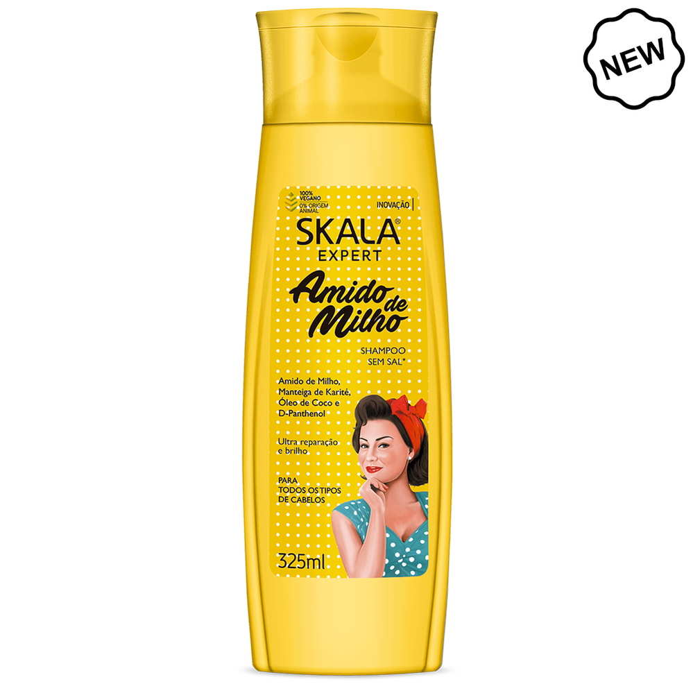 Skala Amido De Milho Corn Starch Shampoo 325ml | gtworld.be 