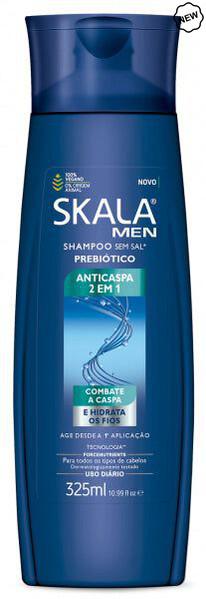 Skala Anticaspa Men Anti Dandruff Shampoo 2em1 325ml | gtworld.be 