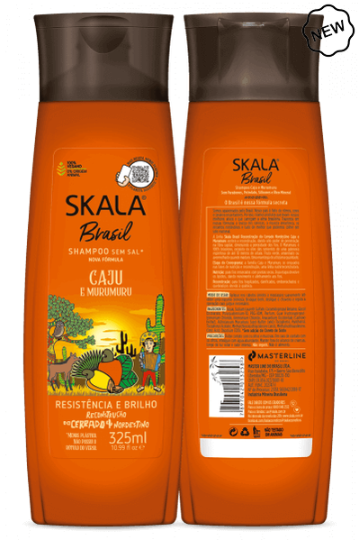 Skala Brasil Caju & Murumuru Shampoo 325ml | gtworld.be 