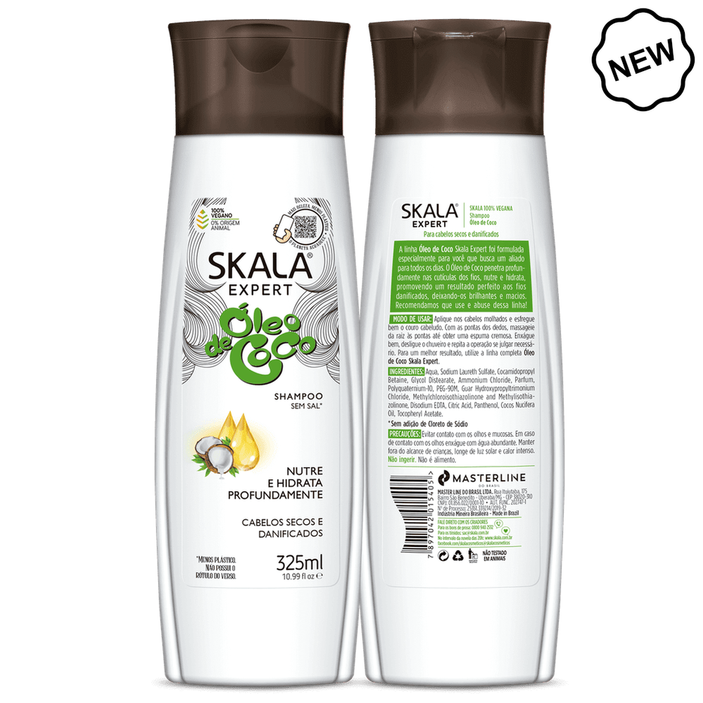 Skala Expert Oleo de Coco Shampoo 325ml | gtworld.be 