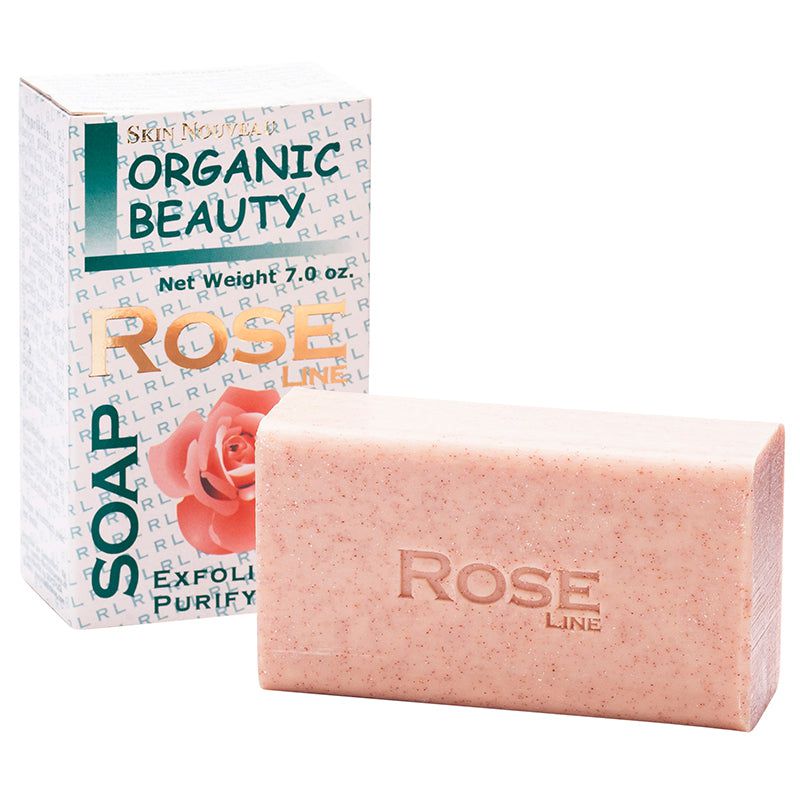 Skin Nouveau Organic Beauty Rose Line Exfoliating Purifying Soap 200g | gtworld.be 