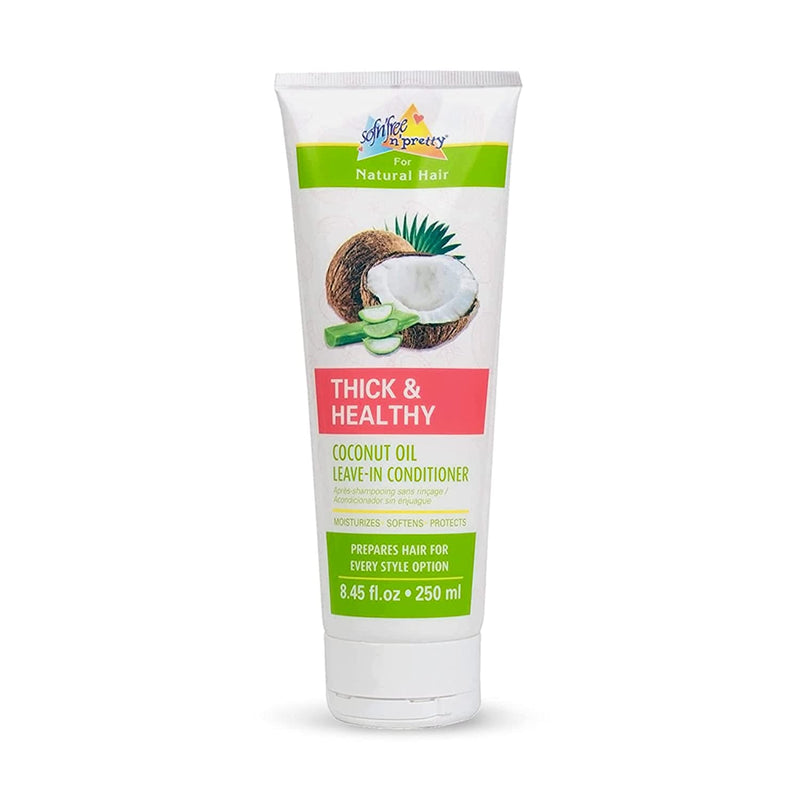 Sofn'free N Pretty Thick & Healthy Coconut Oil Leave-in Conditioner 250ml | gtworld.be 