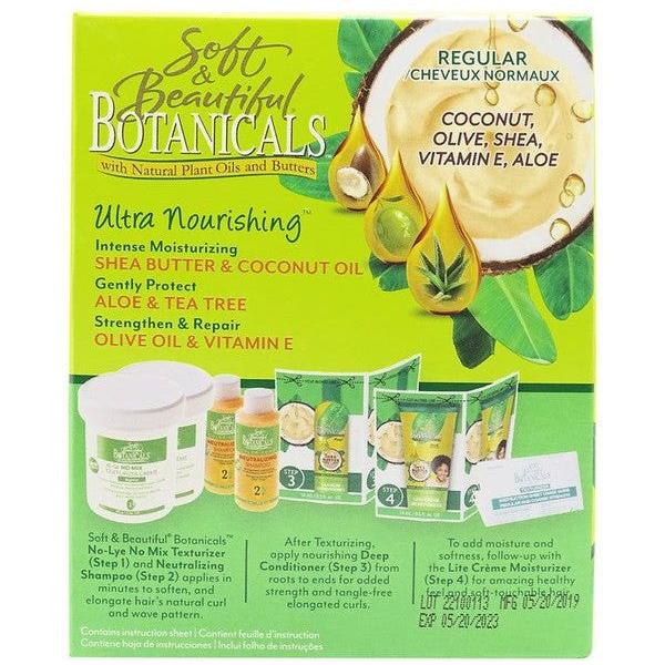 Soft & Beautiful Health & Beauty Soft and Beautiful Botanicals No-Lye No Mix Texturizer Regular 2 Applications