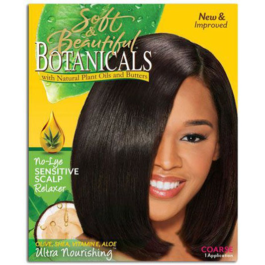 Soft & Beautiful Soft and Beautiful Botanicals No-Lye Sensitive Scalp Relaxer Coarse