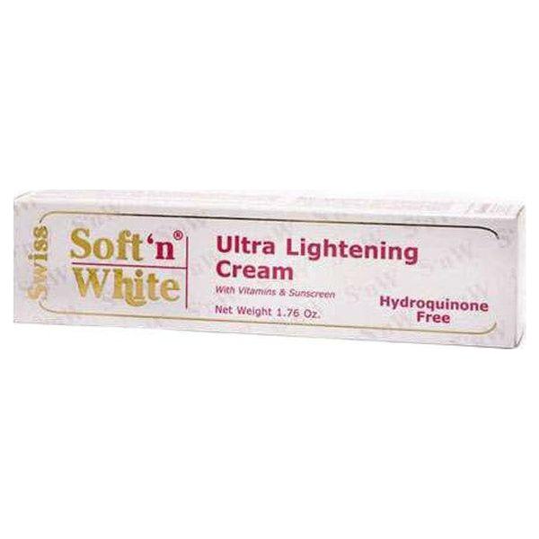 Soft'n White Health & Beauty Swiss Soft'n White Ultra Lightening Cream 52ml