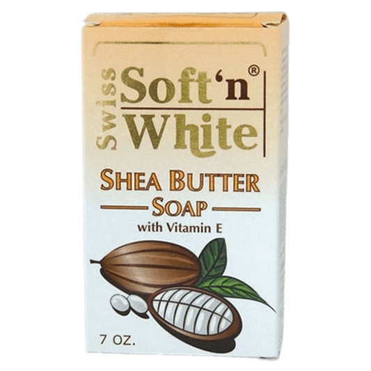 Swiss Soft'n White Shea Butter Soap 200g | gtworld.be 