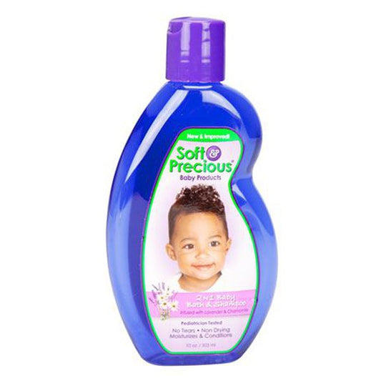 Soft & Precious Soft and Precious 2 N 1 Baby Bath and Shampoo 300ml