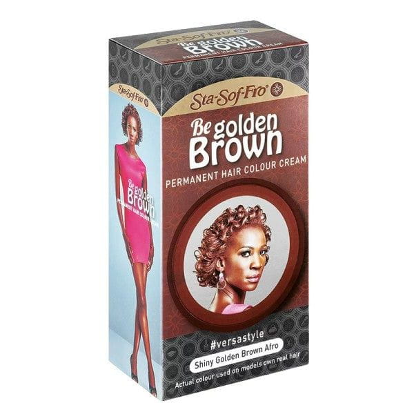 Sta-Sof-Fro Sta-Sof-Fro Hair Color Permanent Golden Brown 100ml Sta-Sof-Fro Permanent Hair Colour Cream 100ml