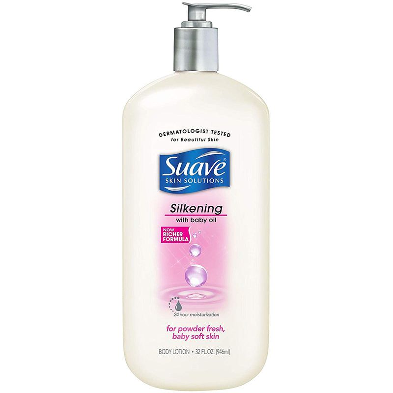 Suave Suave Silkening Body lotion with Baby Oil 946ml