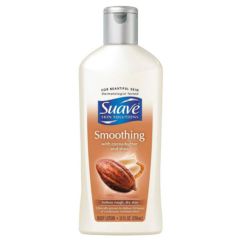 Suave Suave Smoothing with Cocoa Butter & Shea Body Lotion 296ml
