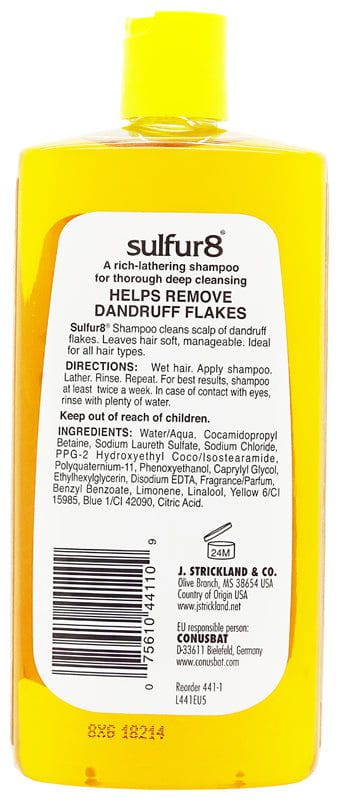 Sulfur 8 Deep Cleaning Shampoo 340ml | gtworld.be 
