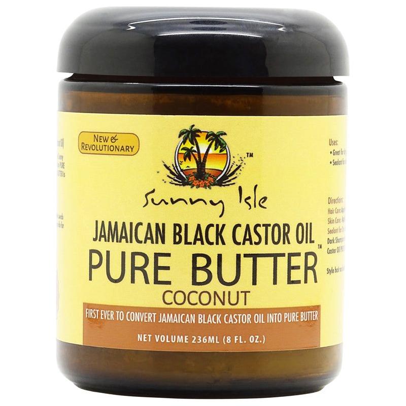 Sunny Isle Health & Beauty 236ml Sunny Isle Jamaican Black Castor Oil Pure Butter Coconut