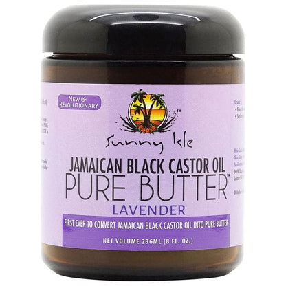 Sunny Isle Health & Beauty 236ml Sunny Isle Jamaican Black Castor Oil Pure Butter Lavender