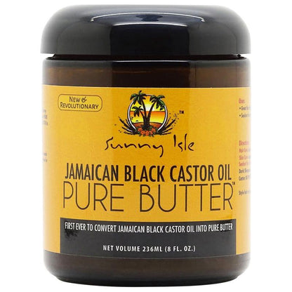 Sunny Isle Health & Beauty Sunny Isle Jamaican Black Castor Oil Pure Butter  236ml