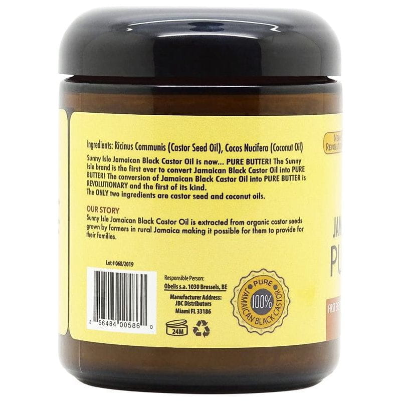 Sunny Isle Health & Beauty Sunny Isle Jamaican Black Castor Oil Pure Butter Coconut