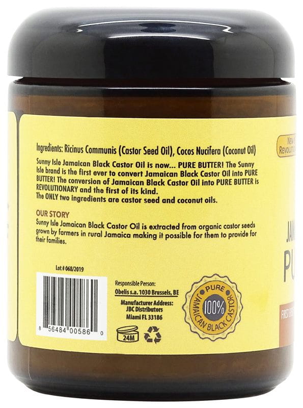 Sunny Isle Jamaican Black Castor Oil Pure Butter Coconut 236ml | gtworld.be 