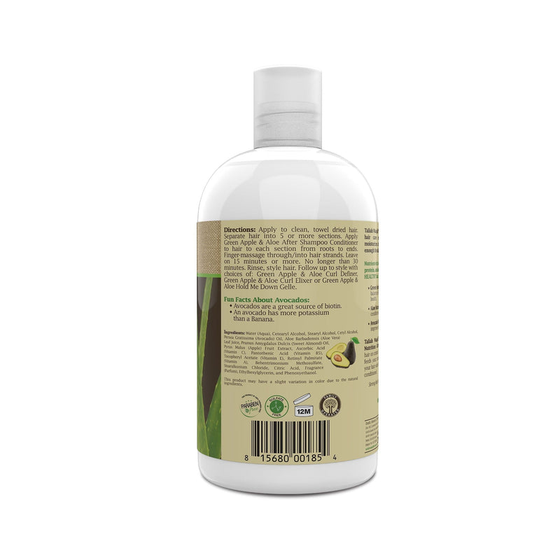 Taliah Waajid Green Apple&Aloe Nutrition After Shampoo Conditioner 355Ml | gtworld.be 
