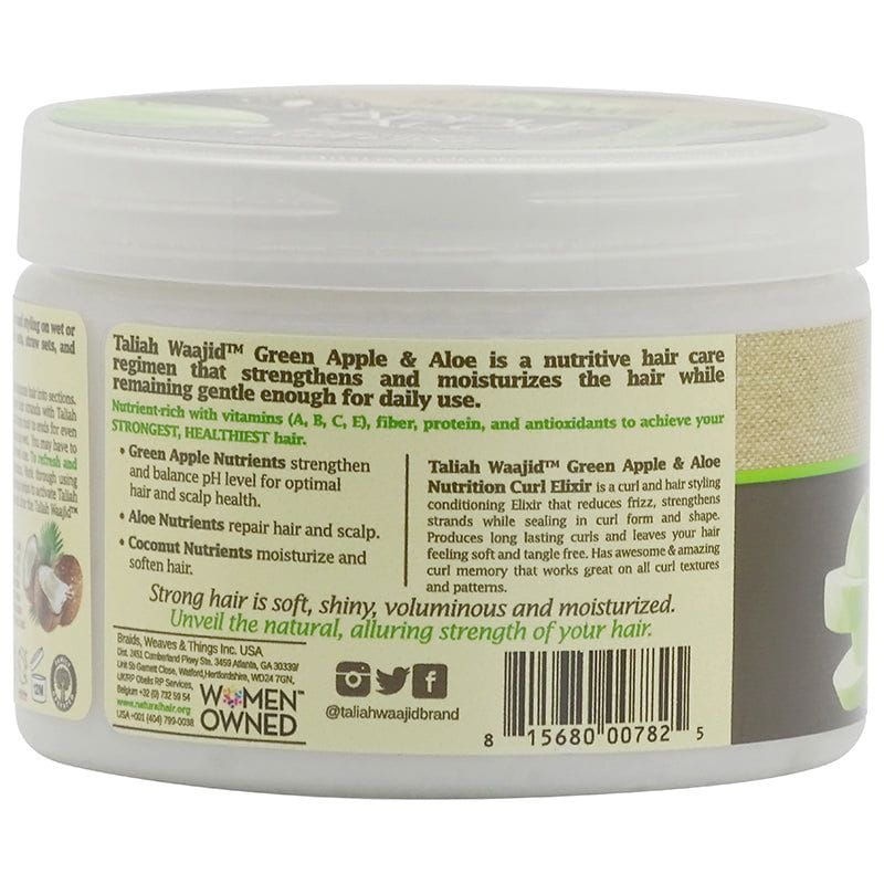 Taliah Waajid Green Apple & Aloe Nutrition Curl Elixir 355ml | gtworld.be 