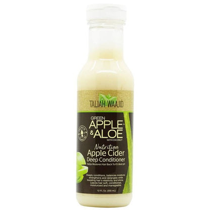 Taliah Waajid Green Apple & Aloe with Coconut Nitrition Apple Cider Deep Conditioner 355ml | gtworld.be 