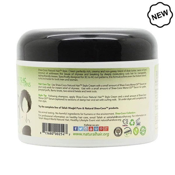 Taliah Waajid Natural Hair Shea - Coco Styling Cream 237Ml | gtworld.be 