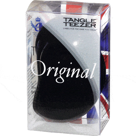 Tangle Teezer Health & Beauty Original (Black) Tangle Teezer Professional Detangling Hairbrush